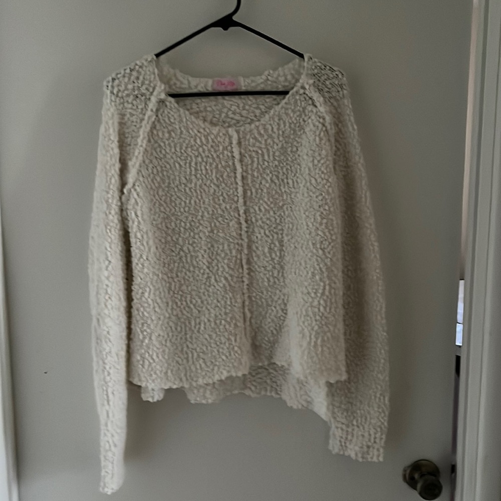 Popcorn sweater